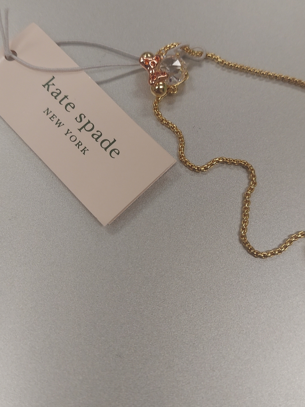 kate Spade Gold Tone Minnie Mouse Disney Bracelet